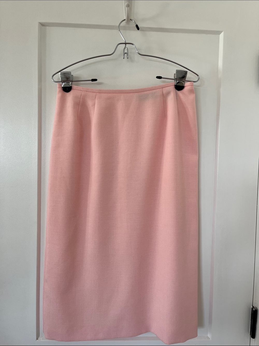 Preston & York Soft Pink Straight Midi Skirt